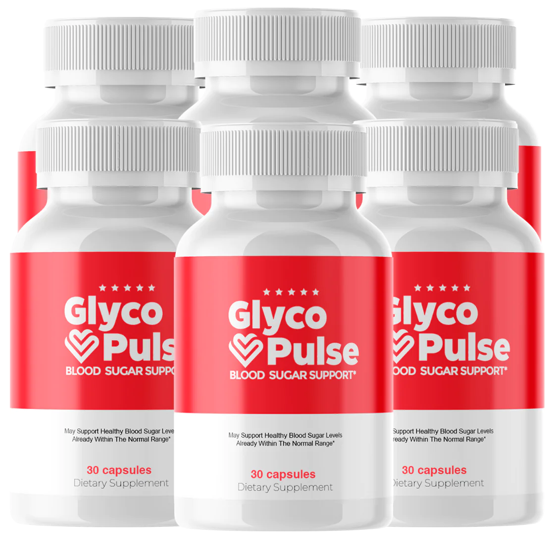GlycoPulse six bottle set